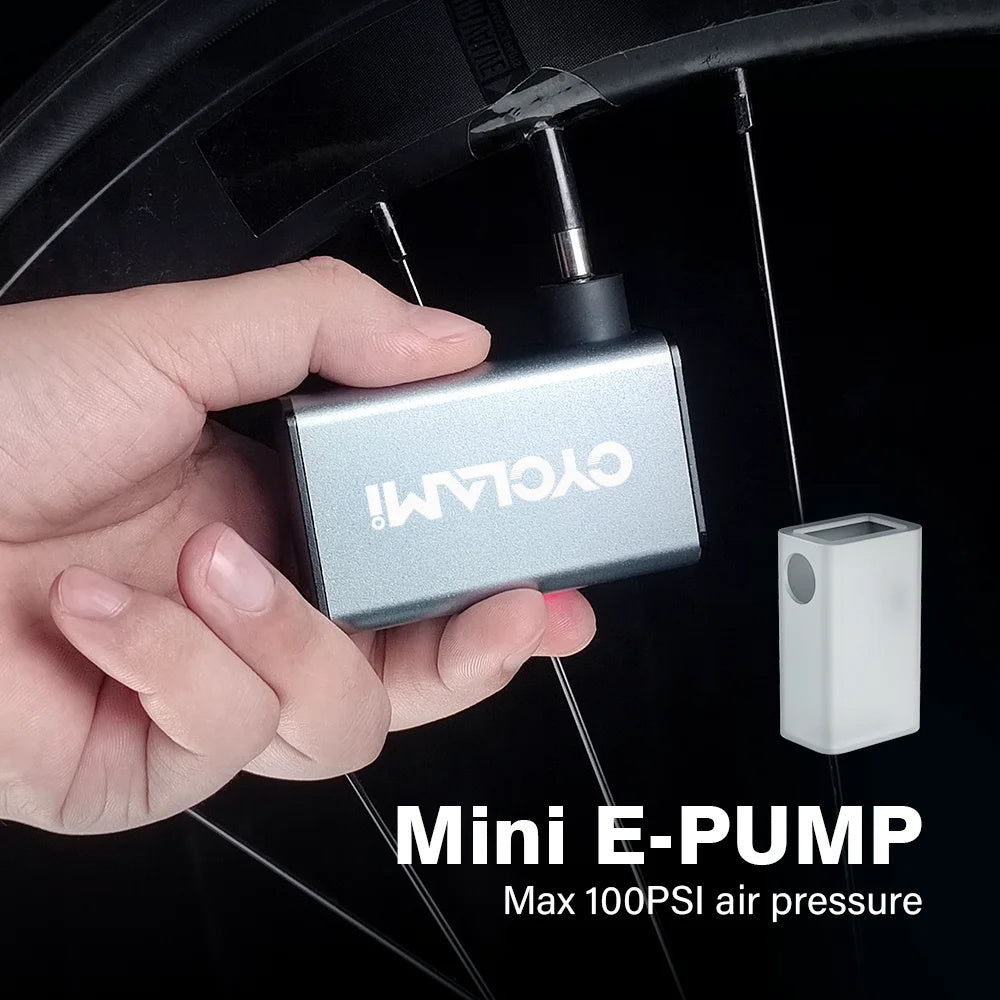 Mini rechargeable Bike pump